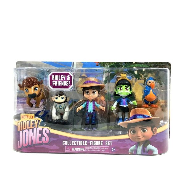 Ridley Jones Netflix Collectible Figure Set Ridley And Friends 5 Pack - Picture 1 of 8